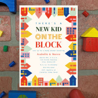 Nieuw Kind op het Block Homes Border Baby shower