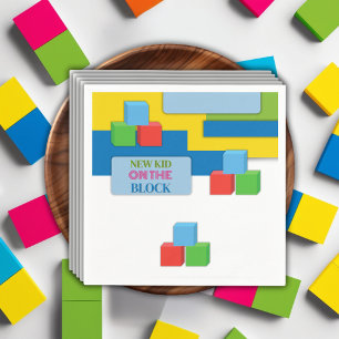 Nieuw Kind over blokadoptie bevordert Baby shower Servet