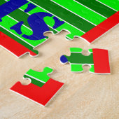 Nieuw Kinder Football - Puzzle Personalized Sports Legpuzzel (Zijkant)