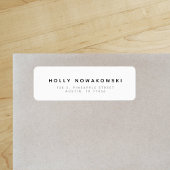 Nieuw klassiek minimalistisch modern grafisch reto etiket