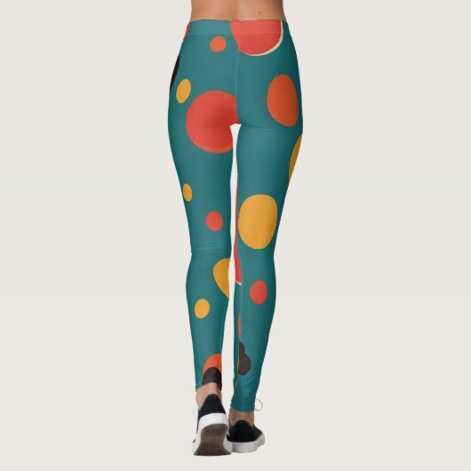 Nieuw klassiek ontwerp leggings (Achterkant)