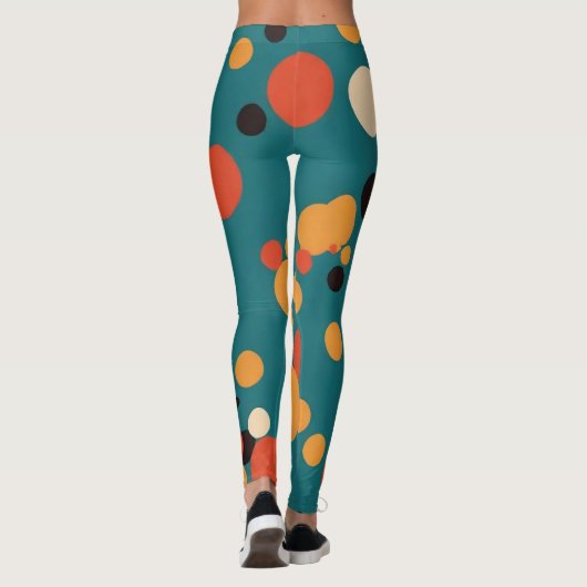 Nieuw klassiek ontwerp leggings (Achterkant)