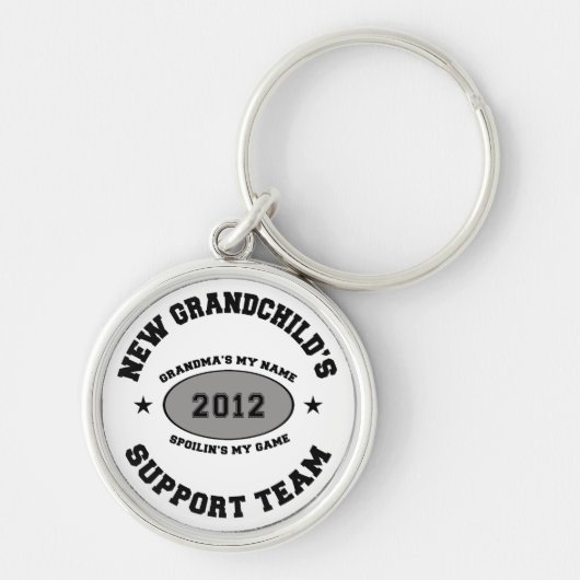 Nieuw kleinkind 2012 sleutelhanger (Voorkant)