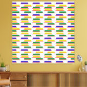 nieuw kleurrijk vierkant en rechthoek canvas afdruk (Insitu (Woonkamer))