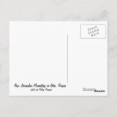 Nieuw klooster van Jeruzalem in Istra, Rusland Briefkaart (Achterkant)