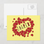 NIEUW - Kroatische Briefkaarten van Zagreb (Voorkant / Achterkant)