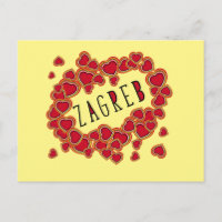 NIEUW - Kroatische Briefkaarten van Zagreb
