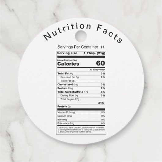 NIEUW Label honingvoeding 2020 (Achterkant)