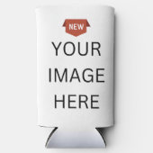 NIEUW! Lange Koelbox - Foam - Aanpassen Seltzer Blikjeskoeler (Voorkant)