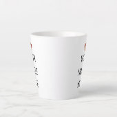 NIEUW! Latte Mok - Kleine 12oz - Custom (Voorkant)