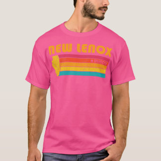 Nieuw Lenox Illinois Vintage Verdrietig Souvenir T-shirt