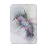 Nieuw leven, kleurrijke Abstracte fractale kunst F Badmat (Voorkant Verticaal)