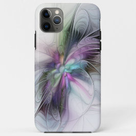 Nieuw leven, kleurrijke Abstracte fractale kunst F Case-Mate iPhone Case