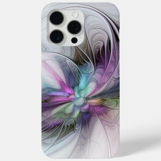 Nieuw leven, kleurrijke Abstracte fractale kunst F Case-Mate iPhone Case (Achterkant)