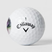 Nieuw leven, kleurrijke Abstracte fractale kunst F Golfballen (Logo)