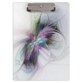 Nieuw leven, kleurrijke Abstracte fractale kunst F Klembord