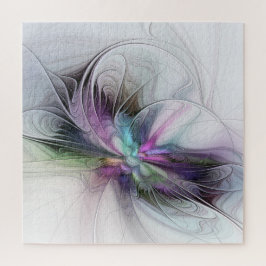 Nieuw Leven, Kleurrijke Abstracte Fractale Kunst F Legpuzzel