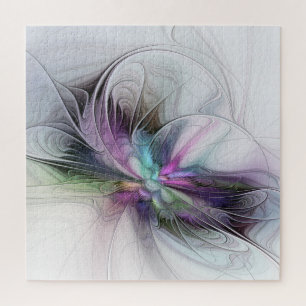 Nieuw Leven, Kleurrijke Abstracte Fractale Kunst F Legpuzzel