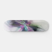 Nieuw leven, kleurrijke Abstracte fractale kunst F Persoonlijk Skateboard (Horizontaal)