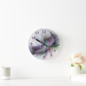 Nieuw leven, kleurrijke Abstracte fractale kunst F Ronde Klok (Huis)