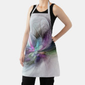 Nieuw leven, kleurrijke Abstracte fractale kunst F Schort (Insitu)