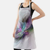 Nieuw leven, kleurrijke Abstracte fractale kunst F Schort (Insitu)