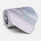 Nieuw leven, kleurrijke Abstracte fractale kunst F Stropdas (Opgerold)