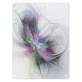 Nieuw leven, kleurrijke Abstracte fractale kunst F Tafelkleed (Voorkant)