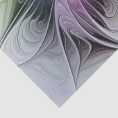 Nieuw leven, kleurrijke Abstracte fractale kunst F Tissuepapier (Detail)