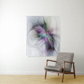 Nieuw leven, kleurrijke Abstracte fractale kunst F Wandkleed (In situ)