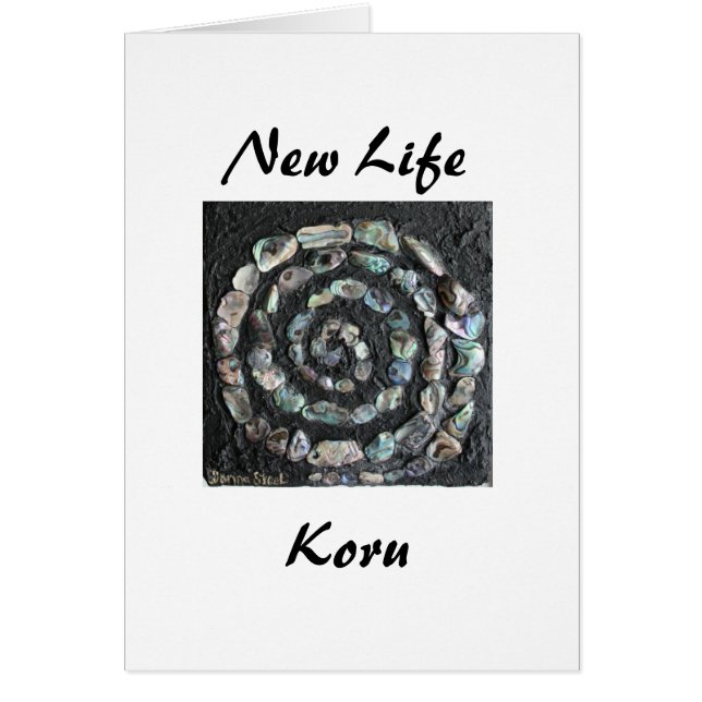 Nieuw leven, Koru (Voorkant)