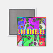 Nieuw leven: "Los Angeles" Magnet (Voorkant / Achterkant)