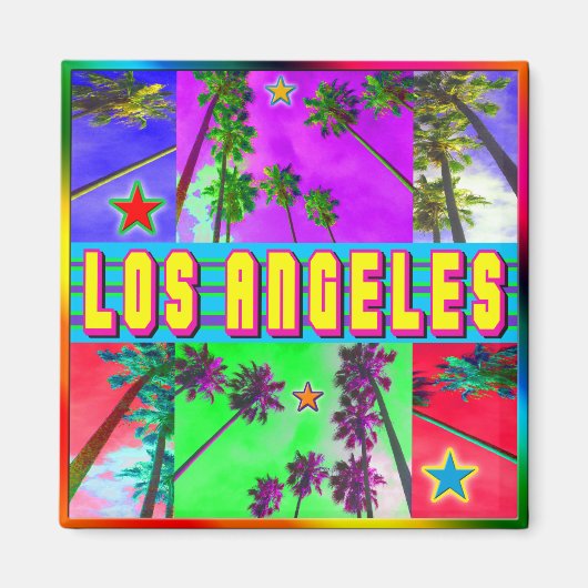 Nieuw leven: "Los Angeles" Magnet (Voorkant)