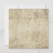 Nieuw Leven  met Blauwe Huwelijksuitnodiging Kaart (Achterkant)