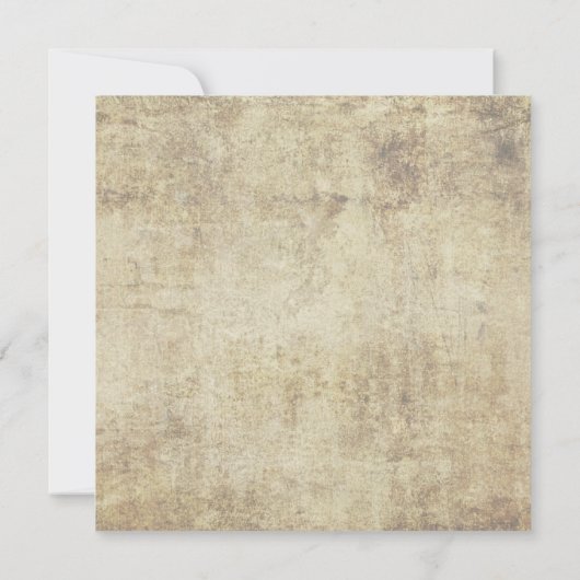 Nieuw Leven  met Blauwe Huwelijksuitnodiging Kaart (Achterkant)