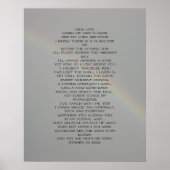 Nieuw levensgedicht poster (Voorkant)