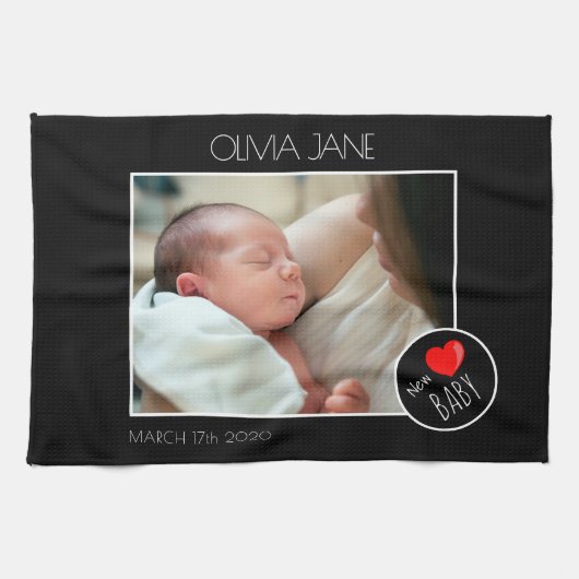 Nieuw Lijst babyfoto - Aangepaste foto Theedoek (Horizontaal)