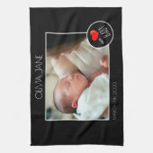 Nieuw Lijst babyfoto - Aangepaste foto Theedoek (Verticaal)