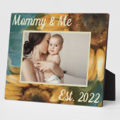 Nieuw Lijst van de eerste Moederdag van mama Rusti Fotoplaat (Zijkant)