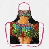 NIEUW Luau of Keuken Lachen Schort (Voorkant)