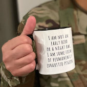 Nieuw Mam Gift Ik ben geen vroege vogel of een nac Mok