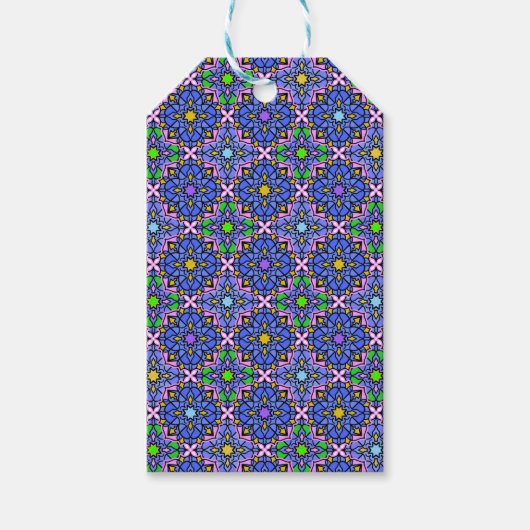 Nieuw Mandala 2 Cadeaulabel (Voorkant)