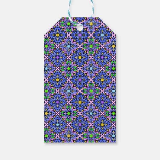 Nieuw Mandala 2 Cadeaulabel (Achterkant)