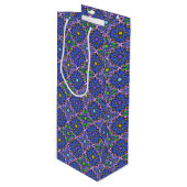 Nieuw Mandala 2 Wijn Cadeautas (Voorkant Gekanteld)