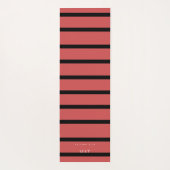 Nieuw Meer Koffie Batterij Yoga Mat (Achterkant)