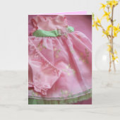 Nieuw meisje gefeliciteerd!! kaart (Gele Bloem)