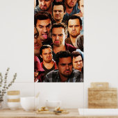 Nieuw Meisje - Nick Miller Collage Poster (Keuken)