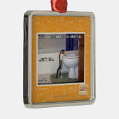 nieuw metalen ornament (Rechts)