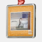 nieuw metalen ornament (Links)