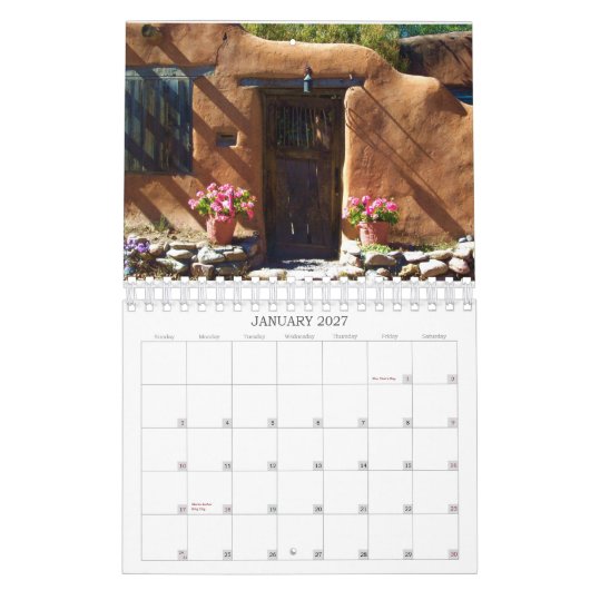 Nieuw Mexicaans landschap Kalender (Jan 2027)